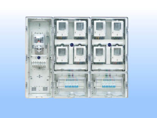 DX-S-8KZM(C)单相八表（带透明总控箱）C型