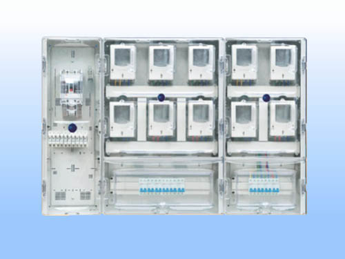 DX-S-10KZM(C)单相十表（带透明总控箱）C型